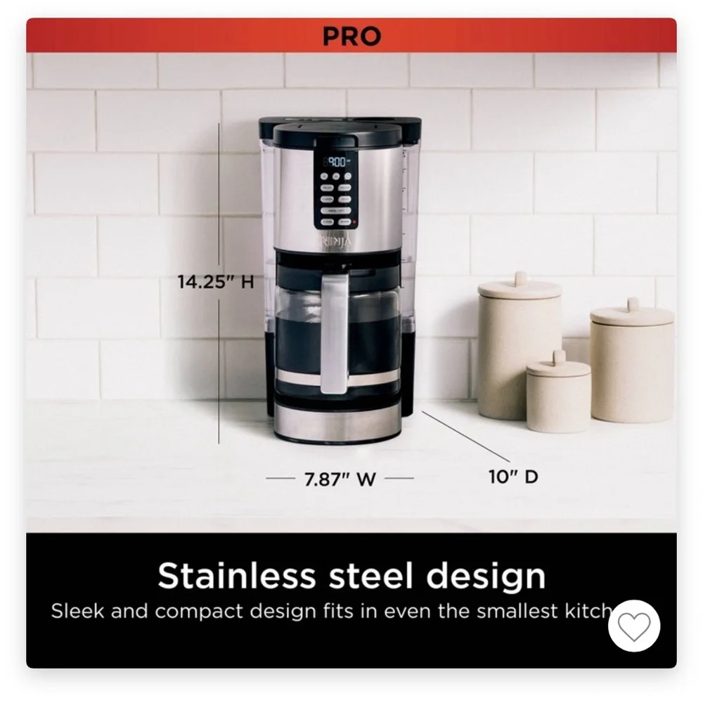 Ninja coffee maker pro